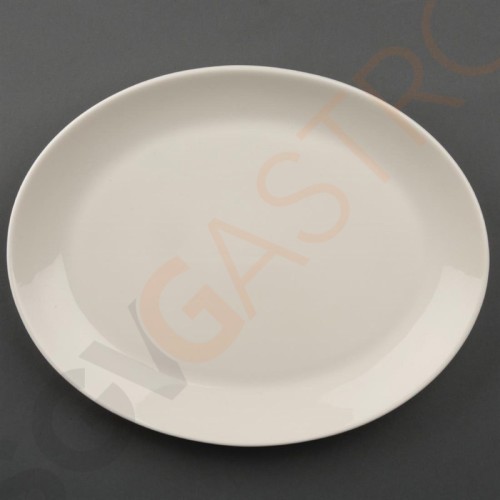 Olympia Ivory ovale Coupeteller 28,6cm U127 | 28,6 x 23cm | 12 Stück Olympia Ivory ovale Coupeteller 28,6cm U127 | 28,6 x 23cm | 12 Stück