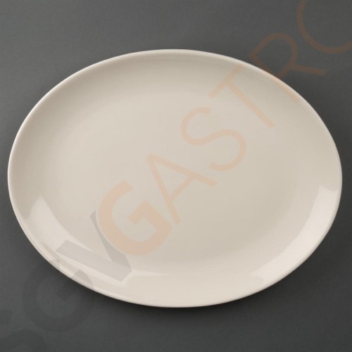 Olympia Ivory ovale Coupeteller 32,8cm U128 | 32,8 x 26,4cm | 6 Stück Olympia Ivory ovale Coupeteller 32,8cm U128 | 32,8 x 26,4cm | 6 Stück