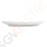 Olympia Whiteware abgerundete quadratische Teller 24cm U170 | 24 x 24cm | 12 Stück