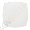 Olympia Whiteware abgerundete quadratische Teller 24cm U170 | 24 x 24cm | 12 Stück Olympia Whiteware abgerundete quadratische Teller 24cm U170 | 24 x 24cm | 12 Stück