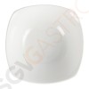 Olympia Whiteware abgerundete quadratische Schalen 18cm U174 | 18 x 18cm | 12 Stück