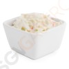 Olympia Whiteware quadratische Amuseschälchen hoch 7,5cm 12 Stück | 4,8 x 7,5 x 7,5cm | Porzellan