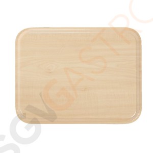 Cambro Capri laminiertes Serviertablett Birke 32,5x26,5cm Größe: 32,5(B) x 26,5(T)cm