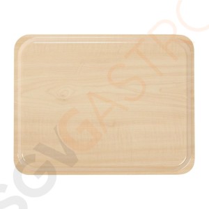 Cambro Capri laminiertes Serviertablett Birke 36x46cm Größe: 36(B) x 46(T)cm