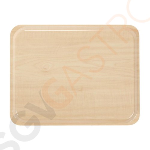 Cambro Capri laminiertes Serviertablett Birke 36x46cm Größe: 36(B) x 46(T)cm Cambro Capri laminiertes Serviertablett Birke 36x46cm Größe: 36(B) x 46(T)cm
