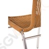 Bolero Rattanstühle mit Armlehne in Aluminiumdesign naturell 4 Stück | Sitzhöhe: 45cm | 73,5 x 53 x 58cm | Aluminium und PE-Rattan | naturell Bolero Rattanstühle mit Armlehne in Aluminiumdesign naturell 4 Stück | Sitzhöhe: 45cm | 73,5 x 53 x 58cm | Aluminium und PE-Rattan | naturell