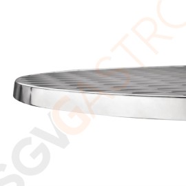 Bolero runder Stehtisch Edelstahl 60cm 105 x 60(Ø)cm | Edelstahl und Aluminium