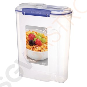 Sistema Klip It Müsli Frischhaltedose 4,2L Kapazität: 4,2 Liter.