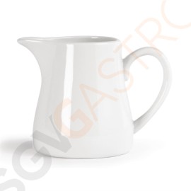 Olympia Whiteware Milchkännchen mit Henkel 30,5cl U821 | Kapazität: 30,5cl | 6 Stück
