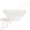 Olympia Whiteware quadratische Schalen 17cm 12 Stück | 17(B)cm | Porzellan