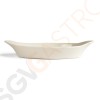 Olympia Ivory ovale Gratinschalen mit Griffen 26 x 14cm U839 | 4,7(H) x 26(B) x 14(T)cm | 6 Stück Olympia Ivory ovale Gratinschalen mit Griffen 26 x 14cm U839 | 4,7(H) x 26(B) x 14(T)cm | 6 Stück