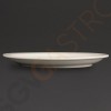 Olympia Ivory runde Teller mit schmalem Rand 25cm U844 | 25,5(Ø)cm | 12 Stück