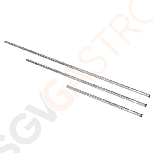 Vogue Stangen für Vorratsregal 66cm 2 Stück | 66(L)cm