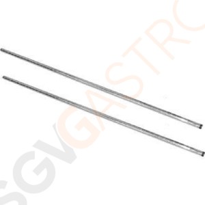 Vogue Stangen für Vorratsregal 127cm 2 Stück | 127(L)cm Vogue Stangen für Vorratsregal 127cm 2 Stück | 127(L)cm