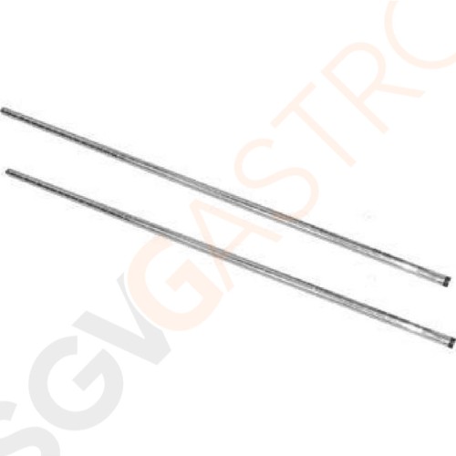 Vogue Stangen für Vorratsregal 127cm 2 Stück | 127(L)cm Vogue Stangen für Vorratsregal 127cm 2 Stück | 127(L)cm