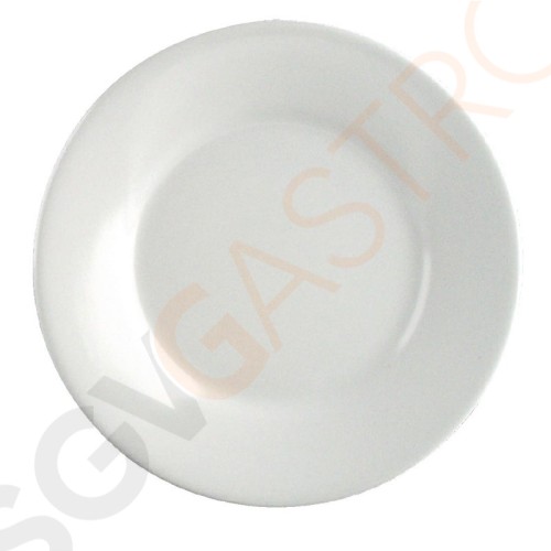 Kristallon Teller mit breitem Rand weiß 15cm W232 | 15(Ø)cm | 12 Stück