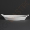 Olympia Whiteware ovale Gratinschalen weiß 29 x 16,6cm W411 | 5,3(H) x 29(B) x 16,6(T)cm | 6 Stück