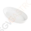 Olympia Whiteware ovale Auflaufformen 19,5 x 11cm W418 | 3,2 x 19,5 x 11cm | 6 Stück