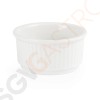 Olympia Whiteware stapelbare Auflaufförmchen 8,5cm 4,5 x 8,5(Ø)cm | 12,5cl | 12 Stück