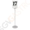 Olympia Tischkartenhalter 25,5cm 25,5(H)cm | Edelstahl Olympia Tischkartenhalter 25,5cm 25,5(H)cm | Edelstahl