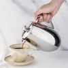 Olympia gerundete isolierte French Press Edelstahl 80cl Kapazität: 80cl (6 Tassen) | Edelstahl 18/10 Olympia gerundete isolierte French Press Edelstahl 80cl Kapazität: 80cl (6 Tassen) | Edelstahl 18/10