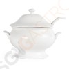 Olympia Whiteware Suppenterrine und Kelle 2,5L Kapazität: 2,5L | Porzellan Olympia Whiteware Suppenterrine und Kelle 2,5L Kapazität: 2,5L | Porzellan