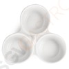 Olympia Whiteware dreifache Saucenschälchen 18cm 18 x 18 x 18cm | Porzellan