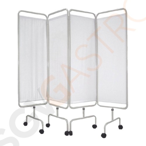 Bolero Wandschirm 4 Schirmteile | auf Rollen