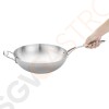 Vogue Tri Wall Wok 305mm Größe: 305(Ø)mm | Material: Edelstahl und Aluminium | Induktionsgeeignet