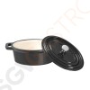 Vogue ovaler Minitopf 8,4 x 11,3cm Kapazität: 31,5cl | 8,4 x 11,3cm | Gusseisen
