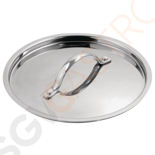 Vogue Tri Wall Edelstahl-Deckel 20cm Deckel Ø 20 cm | Kompatibel mit Y246 Vogue Tri Wall Edelstahl-Deckel 20cm Deckel Ø 20 cm | Kompatibel mit Y246