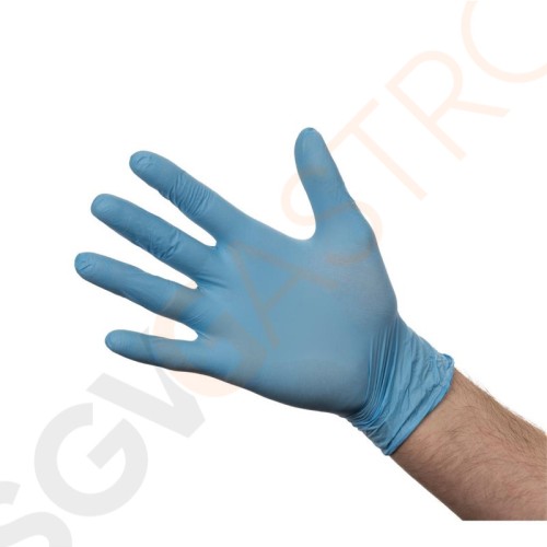 Nitrilhandschuhe puderfrei blau L Größe: L | 100 Stück Nitrilhandschuhe puderfrei blau L Größe: L | 100 Stück
