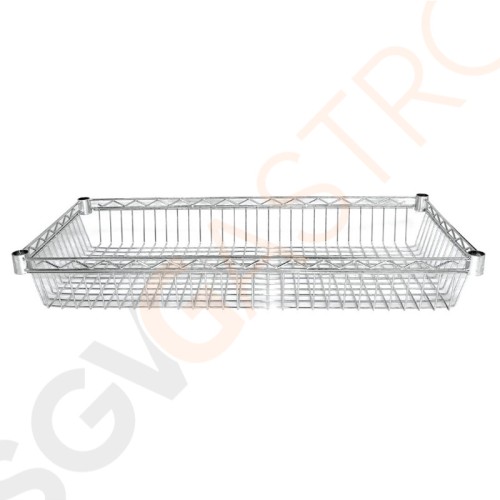 Vogue Gitterkörbchen für Vorratsregal 91,5 x 45,7cm Für Vorratsregal L927 | 2 Stück | 91,5 x 45,7cm