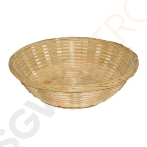 Olympia runde Brotkörbe Weide 20cm 6 Stück | 20(Ø)cm | Korbweide