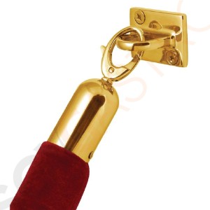 Bolero Wandhalterung Messing Für Absperrkordel W612, GF947 Bolero Wandhalterung Messing Für Absperrkordel W612, GF947