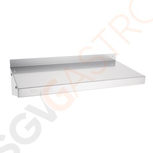 Vogue Edelstahl-Wandregal 60cm 60 x 30cm. Inklusive Wandbefestigung.