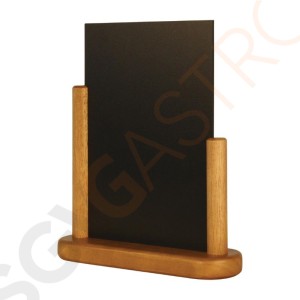 Securit Tischtafel Teak A5 Y869 | Schreibfläche: A5 (21 x 15cm)