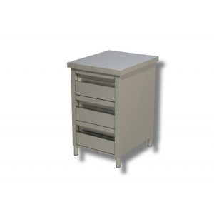 Schubladenblöcke 3 schubladen 500x600x850mm Schubladenblöcke 3 schubladen 500x600x850mm