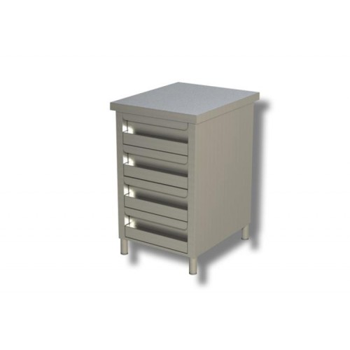 Schubladenblöcke 4 schubladen 500x600x850mm