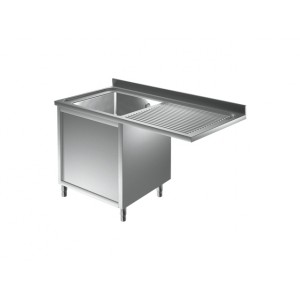 Spülmaschinenschrank 1 Becken Links 1200x600x850mm Spülmaschinenschrank 1 Becken Links 1200x600x850mm