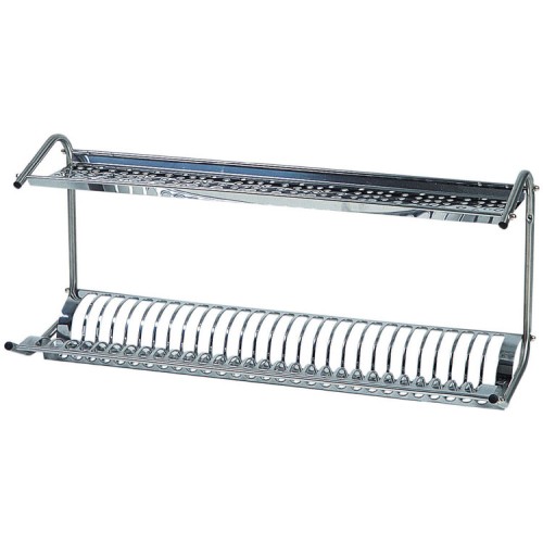 Abtropfschale und Gläser zur Wandmontage 