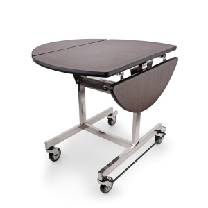 Serviertisch Edelstahl Holz klappbar Serviertisch Edelstahl Holz klappbar