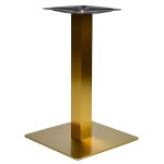  Tischfuß Edelstahl Und Eisen 45×45 Höhe 72 Cm Gold 