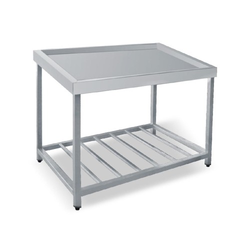 Fischtisch mit schräger Arbeitsplatte 120 Fischtisch mit schräger Arbeitsplatte 120