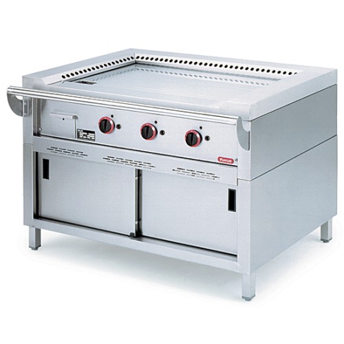 NAYATI -GAS Teppanyaki, geschlossenem Unterbau, 3 Zone 21,000 kW NAYATI -GAS Teppanyaki, geschlossenem Unterbau, 3 Zone 21,000 kW