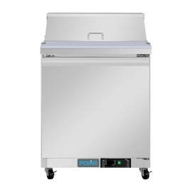 Polar U-Serie Premium Einzeltür Mega Top Prep Thekenkühlschrank 154 Liter 