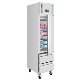 Polar G-Serie Einzeltür & 2 Schubladen Slimline GN Schrankkühlschrank 