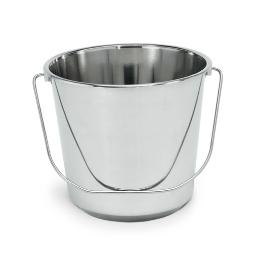 WAS Eimer 7 Liter Chromnickelstahl