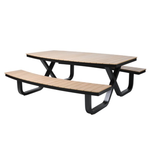 BEST Gartensitzgruppe Buddy Schwarz BEST Gartensitzgruppe Buddy Schwarz