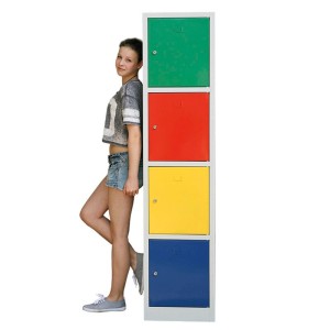 ClassiX Schließfachschrank lichtgrau, bunt 